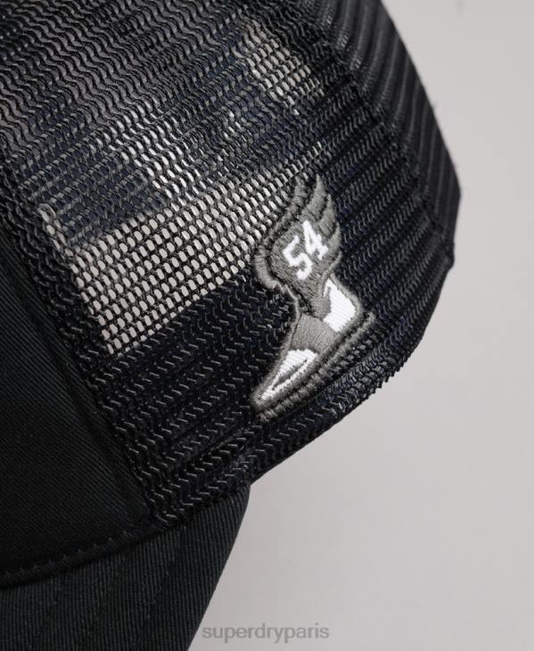 Superdry Hommes casquette de camionneur classique D64Z1790 accessoires noir