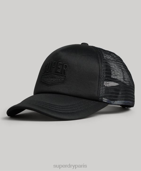 Superdry Hommes casquette de camionneur vintage D64Z1629 accessoires noir
