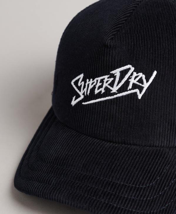 Superdry Hommes casquette de cordon de marque vintage D64Z1658 accessoires marine