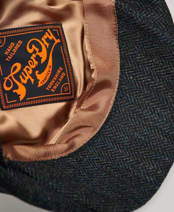 Superdry Hommes casquette garçon boulanger D64Z111 accessoires bleu