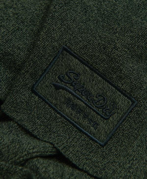 Superdry Hommes écharpe classique à logo vintage D64Z1879 accessoires vert