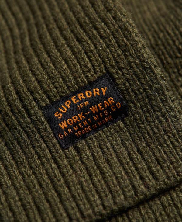 Superdry Hommes écharpe radar D64Z1819 accessoires vert