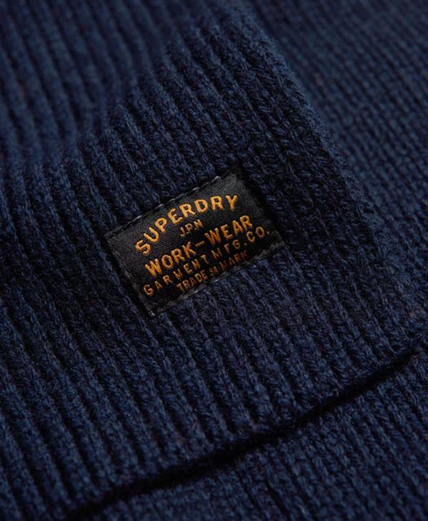 Superdry Hommes écharpe radar D64Z1825 accessoires marine