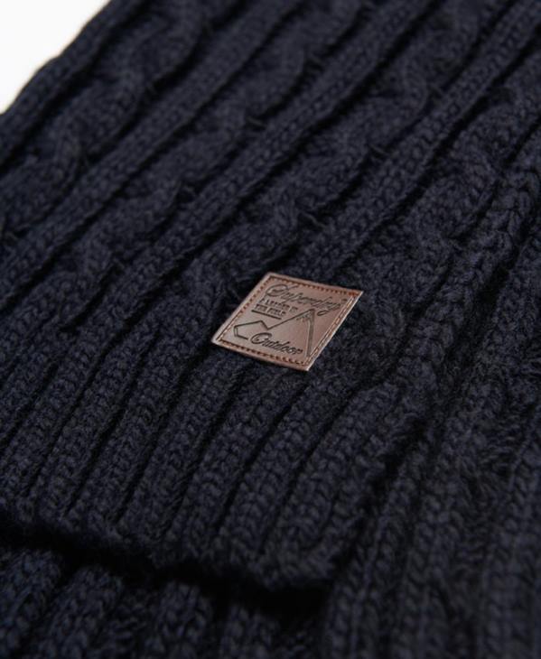 Superdry Hommes écharpe torsadée trawler D64Z6409 accessoires marine