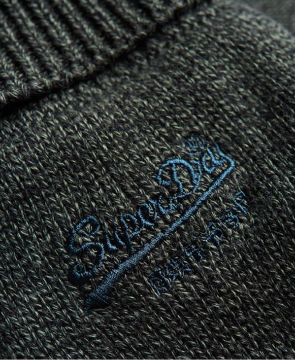 Superdry Hommes gants classiques à logo vintage D64Z1802 accessoires vert