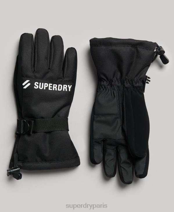 Superdry Hommes gants de neige D64Z1390 accessoires noir