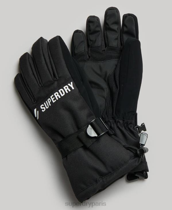Superdry Hommes gants de neige D64Z1390 accessoires noir