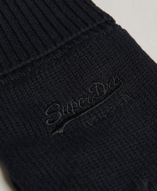Superdry Hommes gants unis indispensables D64Z1705 accessoires marine