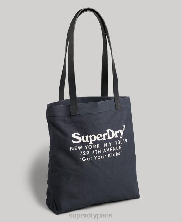 Superdry Hommes magasin de graphisme vintage D64Z1874 accessoires sombre