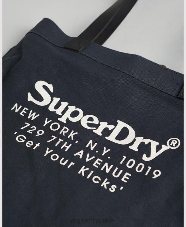 Superdry Hommes magasin de graphisme vintage D64Z1874 accessoires sombre