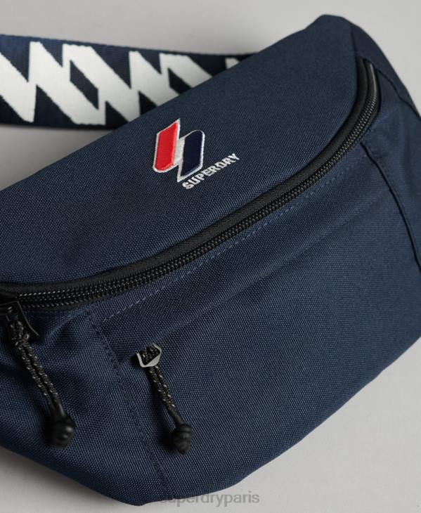 Superdry Hommes sac banane code essentiel D64Z6415 accessoires marine