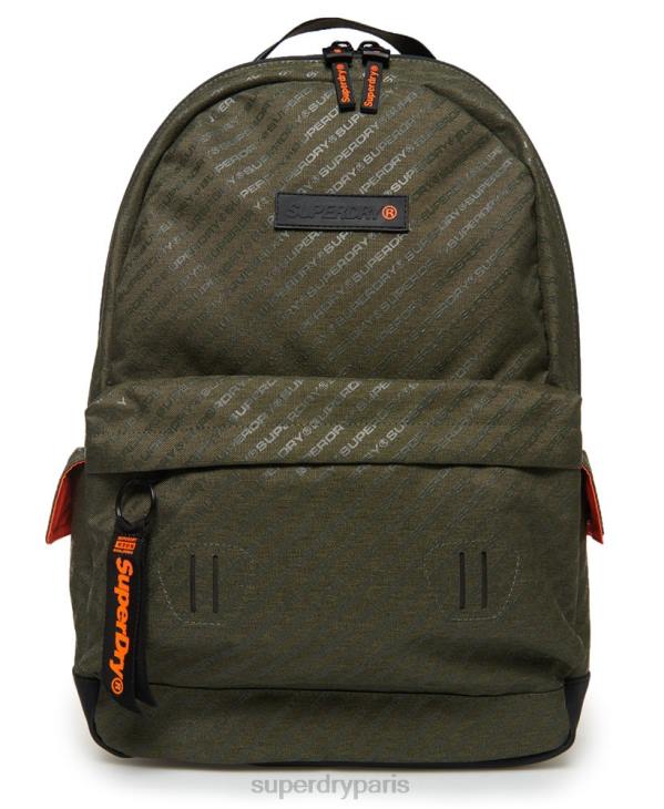 Superdry Hommes sac à dos creux montana D64Z1861 accessoires vert
