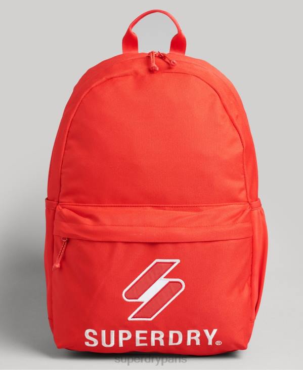 Superdry Hommes sac à dos essentiel montana D64Z6386 accessoires rouge