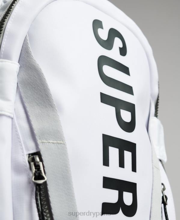 Superdry Hommes sac à dos graphique mountain tarp D64Z1610 accessoires blanc