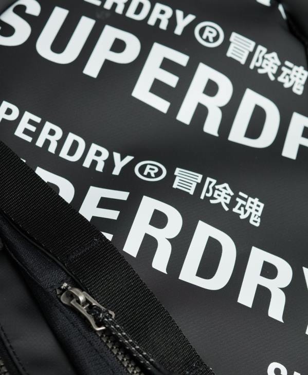Superdry Hommes sac à dos graphique mountain tarp D64Z1633 accessoires noir