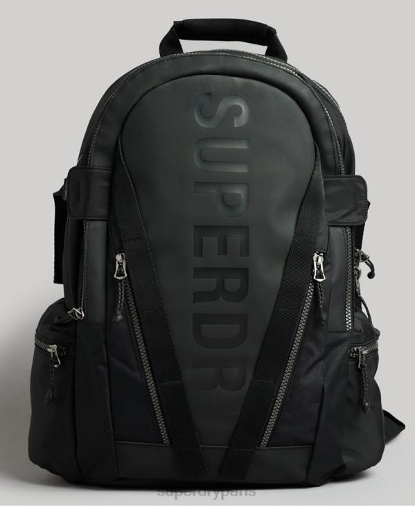 Superdry Hommes sac à dos graphique mountain tarp D64Z1696 accessoires noir