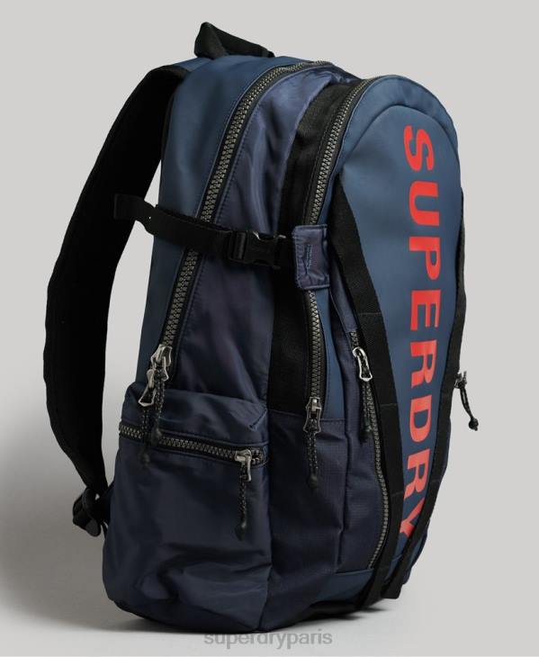 Superdry Hommes sac à dos graphique mountain tarp D64Z1728 accessoires marine