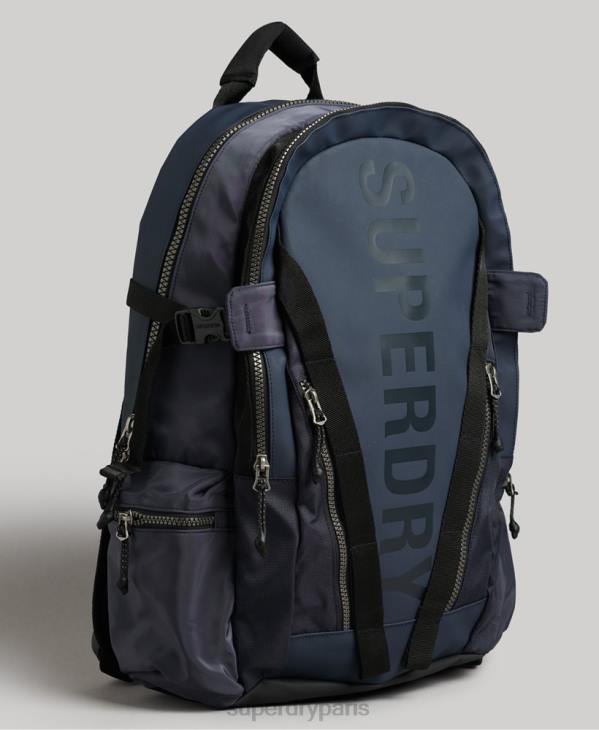 Superdry Hommes sac à dos graphique mountain tarp D64Z1832 accessoires marine