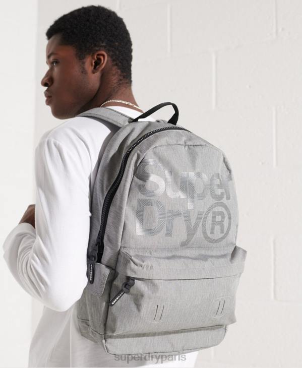 Superdry Hommes sac à dos à logo montana D64Z1852 accessoires gris