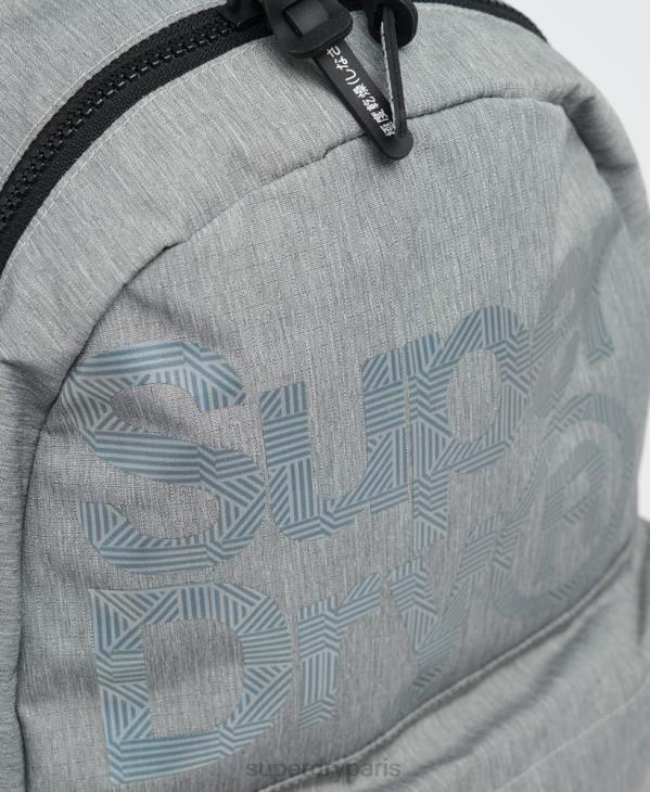 Superdry Hommes sac à dos à logo montana D64Z1852 accessoires gris