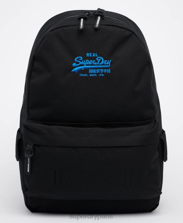 Superdry Hommes sac à dos montana à logo vintage D64Z1837 accessoires noir