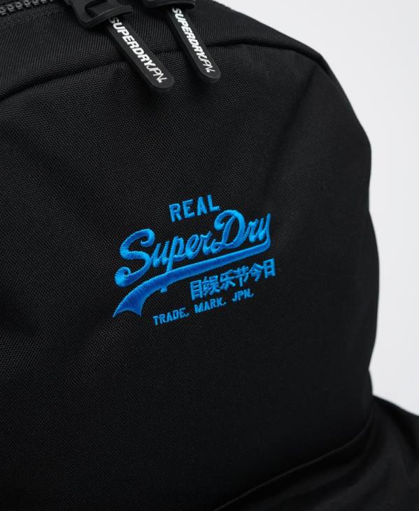 Superdry Hommes sac à dos montana à logo vintage D64Z1837 accessoires noir
