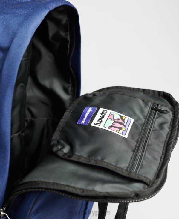 Superdry Hommes sac à dos à poignée supérieure D64Z1655 accessoires marine