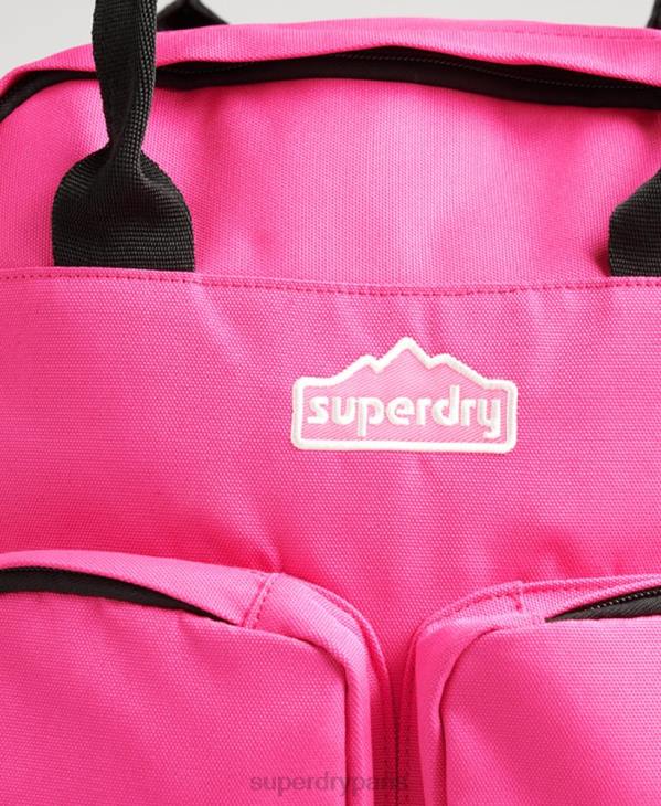 Superdry Hommes sac à dos à poignée supérieure D64Z1661 accessoires rose