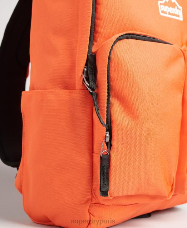 Superdry Hommes sac à dos à poignée supérieure D64Z1662 accessoires orange