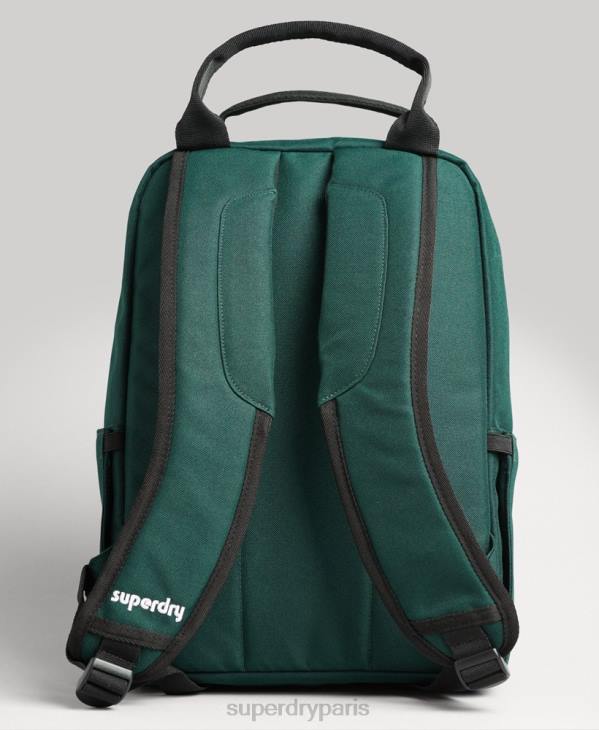 Superdry Hommes sac à dos à poignée supérieure D64Z1822 accessoires vert