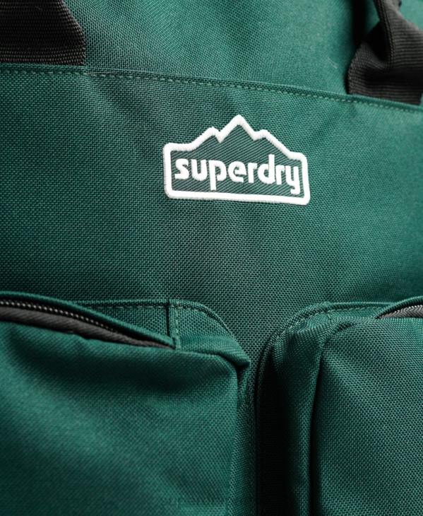 Superdry Hommes sac à dos à poignée supérieure D64Z1822 accessoires vert