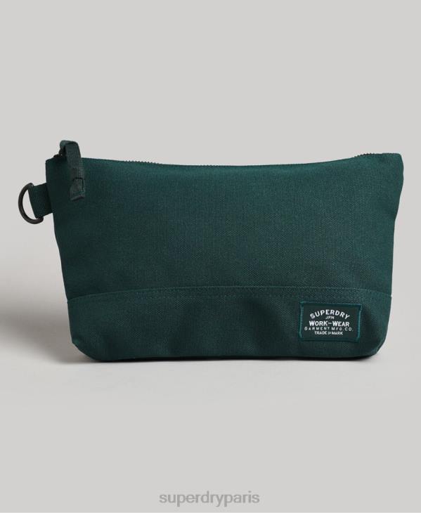 Superdry Hommes trousse de toilette classique D64Z1717 accessoires vert