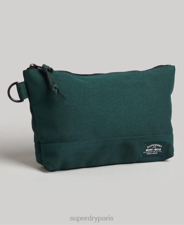 Superdry Hommes trousse de toilette classique D64Z1717 accessoires vert