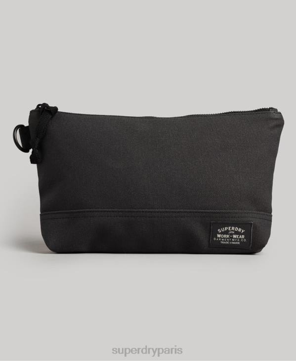 Superdry Hommes trousse de toilette classique D64Z1873 accessoires gris foncé