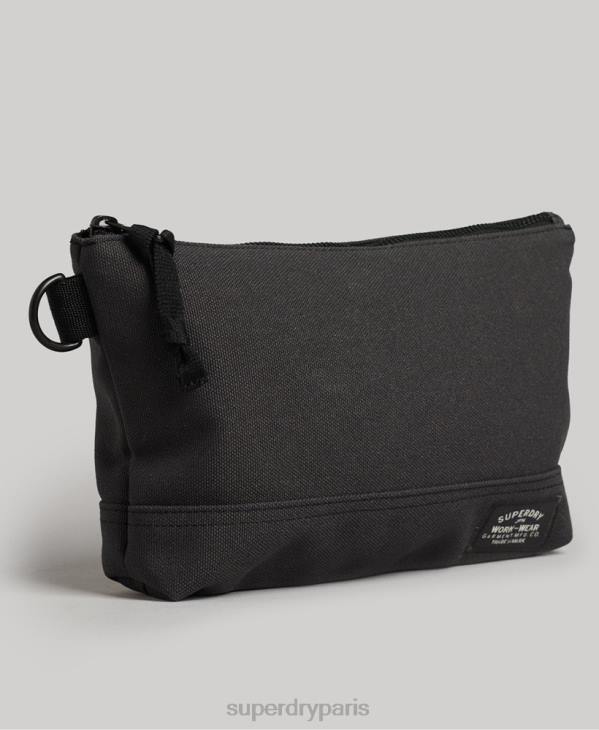 Superdry Hommes trousse de toilette classique D64Z1873 accessoires gris foncé