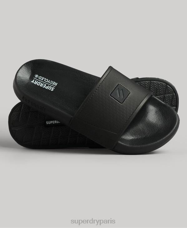 Superdry Hommes curseurs de technologie de code D64Z97 chaussures noir