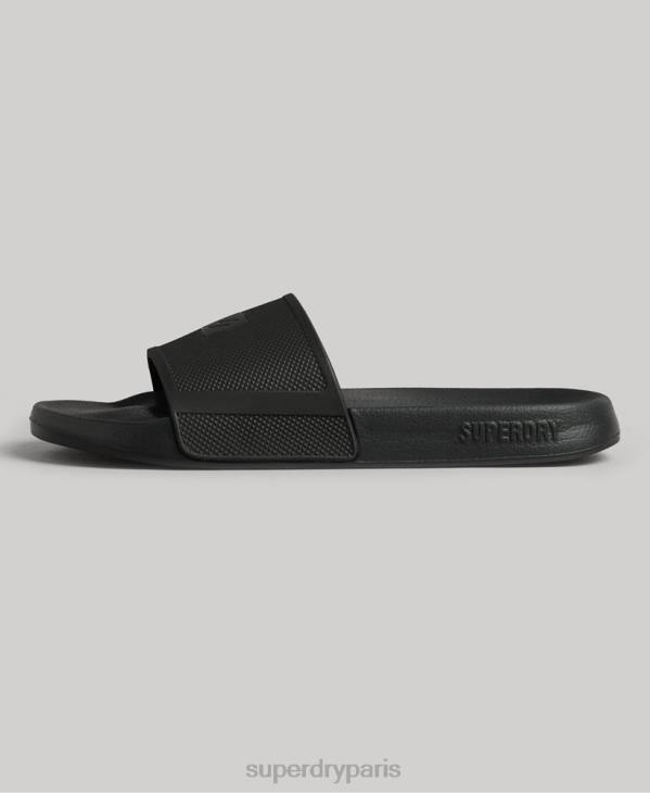 Superdry Hommes curseurs de technologie de code D64Z97 chaussures noir