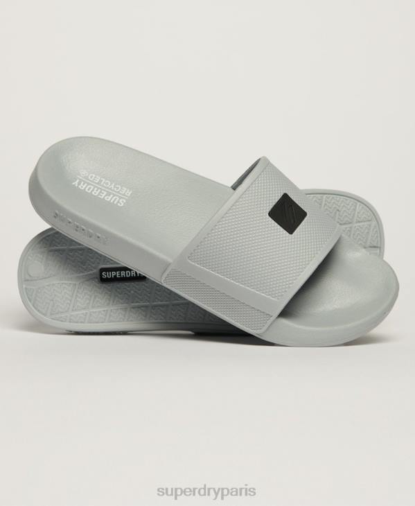 Superdry Hommes curseurs de technologie de code D64Z98 chaussures blanc