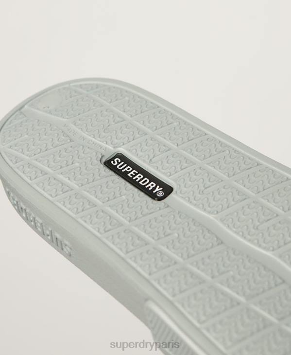 Superdry Hommes curseurs de technologie de code D64Z98 chaussures blanc