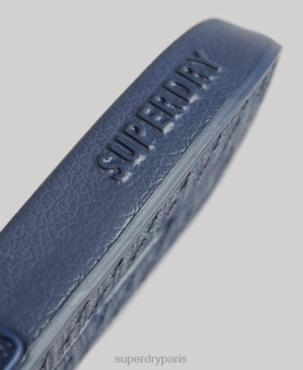 Superdry Hommes curseurs de technologie de code D64Z99 chaussures bleu