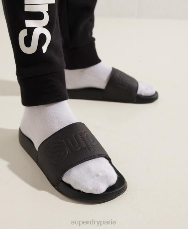 Superdry Hommes sliders de plage camo magiques D64Z1945 chaussures vert