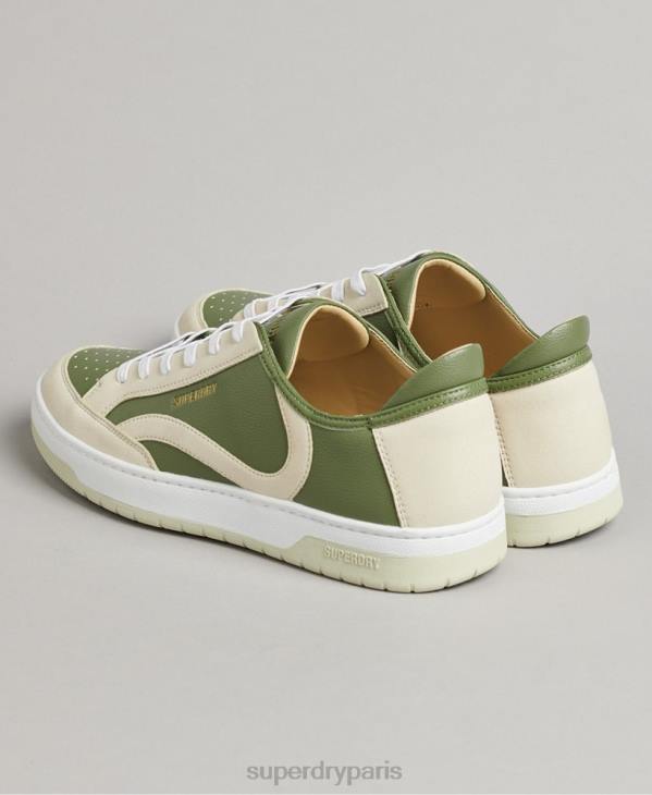Superdry Hommes baskets basses vegan baskets D64Z1894 chaussures vert