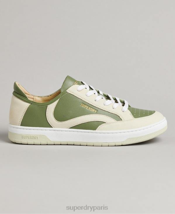 Superdry Hommes baskets basses vegan baskets D64Z1894 chaussures vert