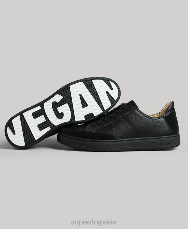 Superdry Hommes baskets basses vegan baskets D64Z1895 chaussures noir
