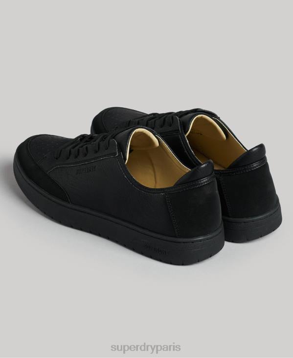 Superdry Hommes baskets basses vegan baskets D64Z1895 chaussures noir