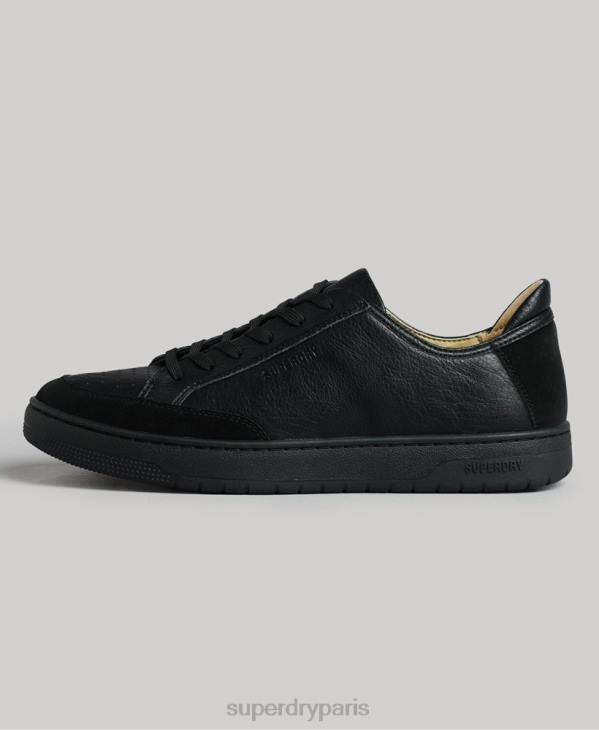 Superdry Hommes baskets basses vegan baskets D64Z1895 chaussures noir