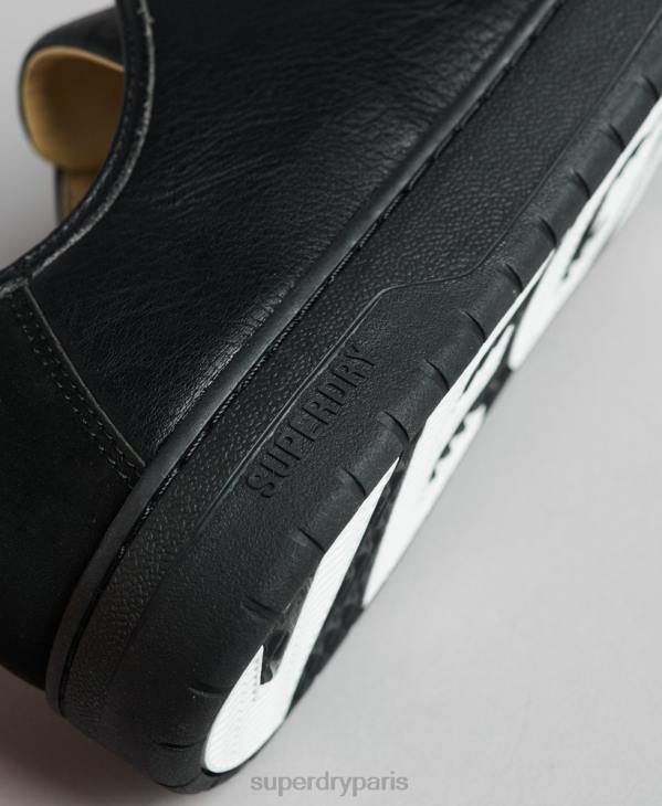 Superdry Hommes baskets basses vegan baskets D64Z1895 chaussures noir
