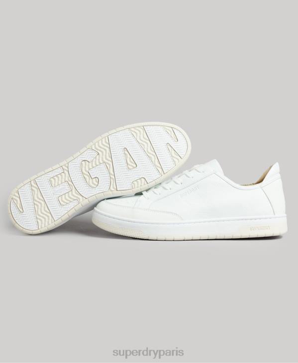 Superdry Hommes baskets basses vegan baskets D64Z1897 chaussures blanc