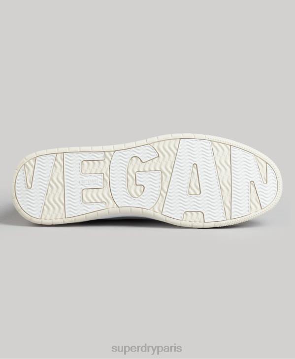 Superdry Hommes baskets basses vegan baskets D64Z1897 chaussures blanc