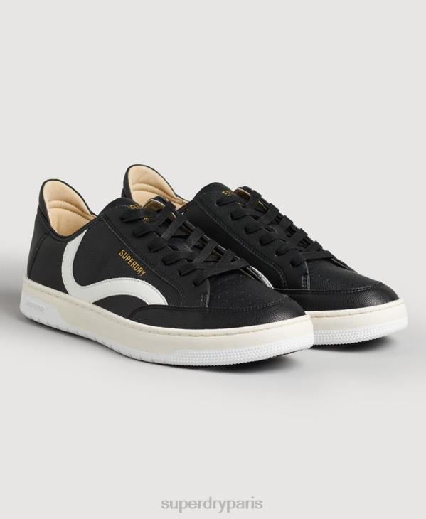 Superdry Hommes baskets basses vegan baskets D64Z1908 chaussures noir